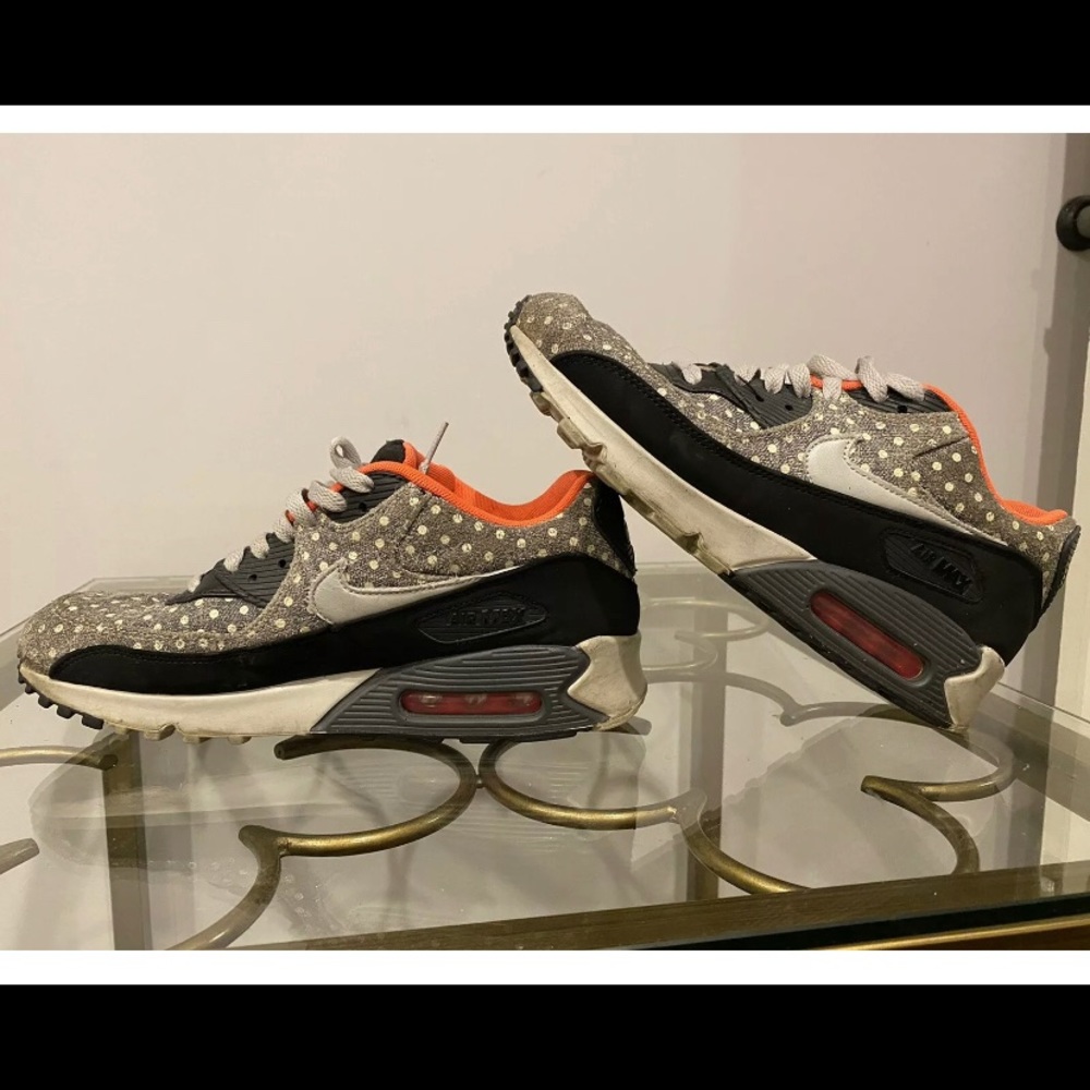 Nike Air Max 90 LTR Premium Black/Granite 8.5 - Picture 4 of 8